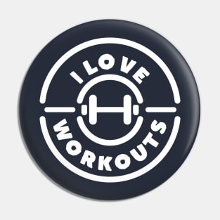 I love workout and fitness Pin