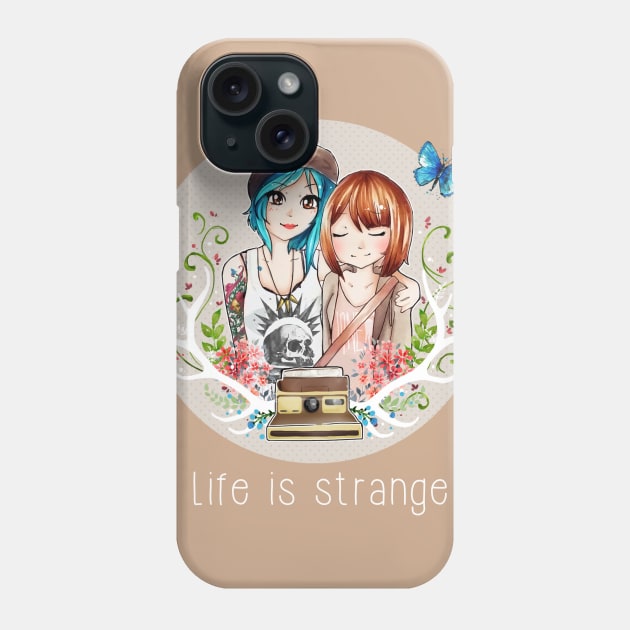 Life is strange - Max and Chloe Phone Case by linkitty