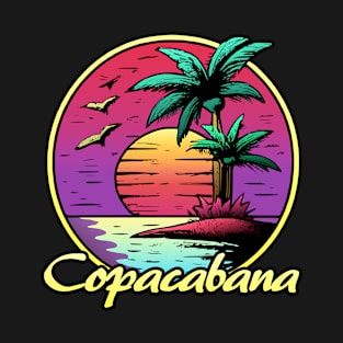 Copacabana summer sunset Sun T-Shirt