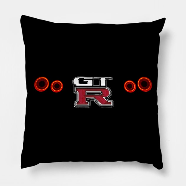 Nissan GT-R Pillow by BellaTilly