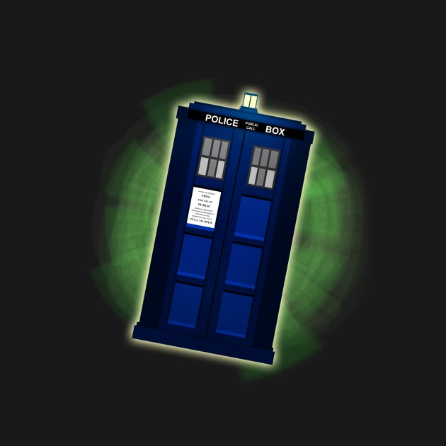 TARDIS by scoffin