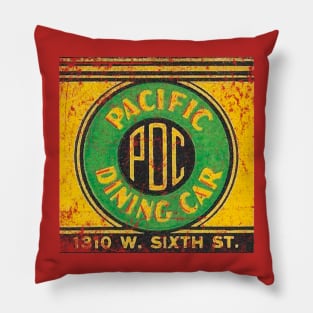 Pacific Dining Car Pillow