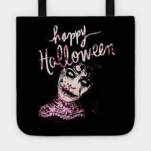 Happy Halloween with Witch ! Tote