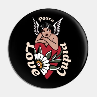 Cute Cupid Vintage Angel Pin