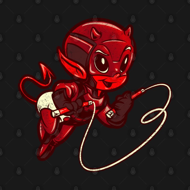 Lil Devil (alt red) by poopsmoothie