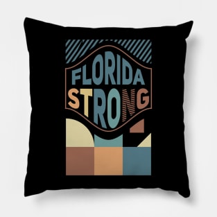 Classic t-shirt florida strong Pillow