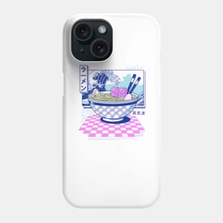 Vaporwave Ramen Phone Case