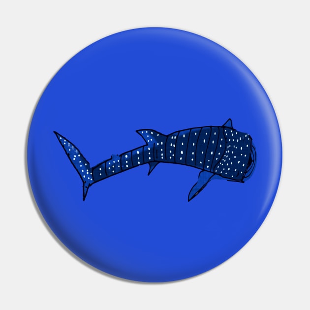 whale shark Pin by bruxamagica