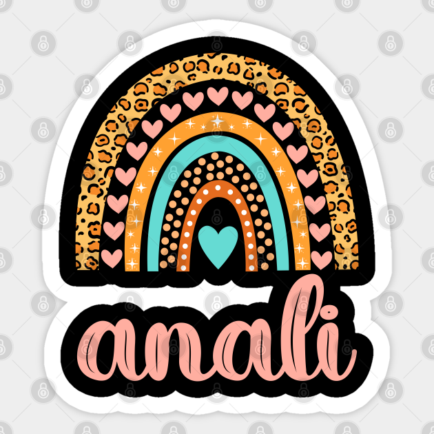 Anali Name Anali Birthday Anali Sticker TeePublic