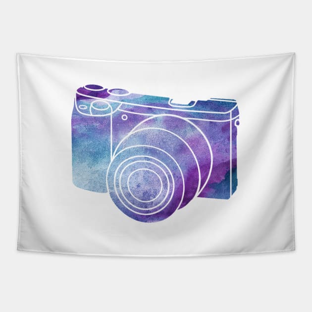 Galaxy Camera Tapestry by Isabelledesign