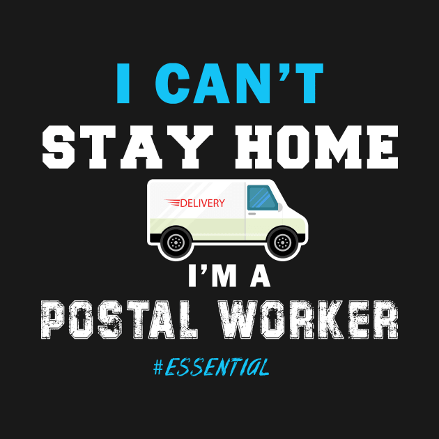 Postal Worker 2020 Quarantined by Flipodesigner