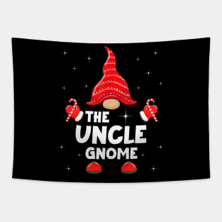 The Uncle Gnome Matching Family Christmas Pajama Tapestry