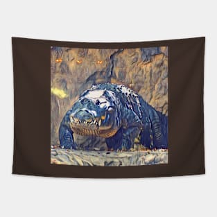 American Alligator Tapestry