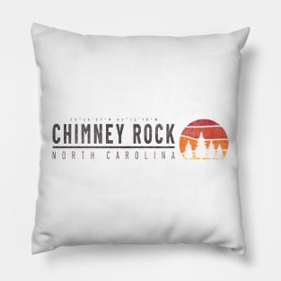 Visiting NC Mountain Cities Chimney Rock, NC Camping Pillow