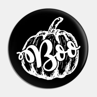 Boo Pumpkin Halloween Pin