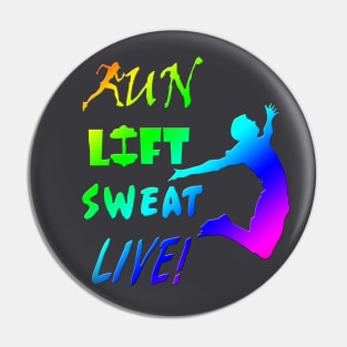 runliftsweat Pin