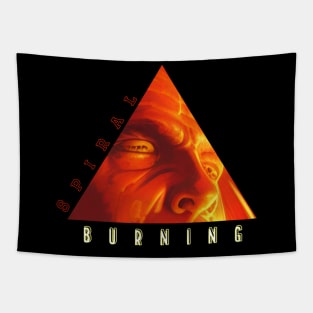 Spiral burning Tapestry