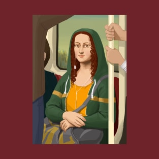 Mona Lisa Commute T-Shirt