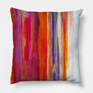 abstract vintage painting Pillow