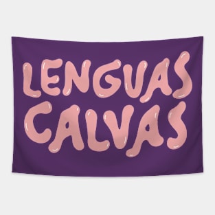 Logo Lenguas Calvas Tapestry