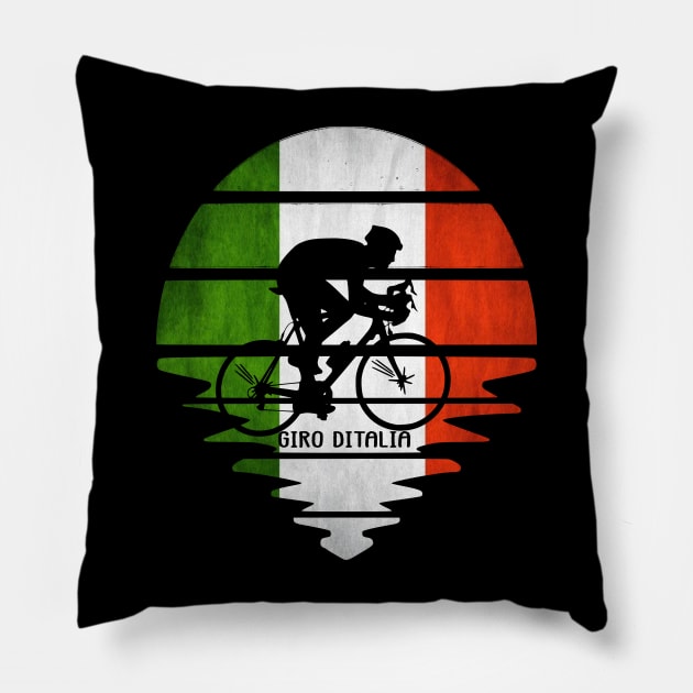 giro ditalia race Pillow by vintagejoa