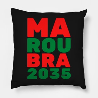 MAROUBRA - 2035 - MA - ROU - BRA. SOUTHS COLOURS Pillow