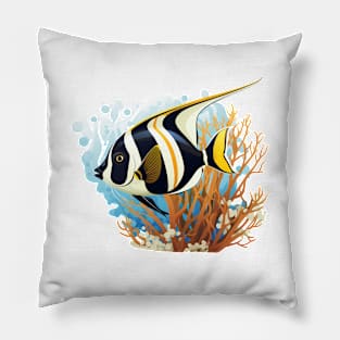 Moorish Idol Pillow