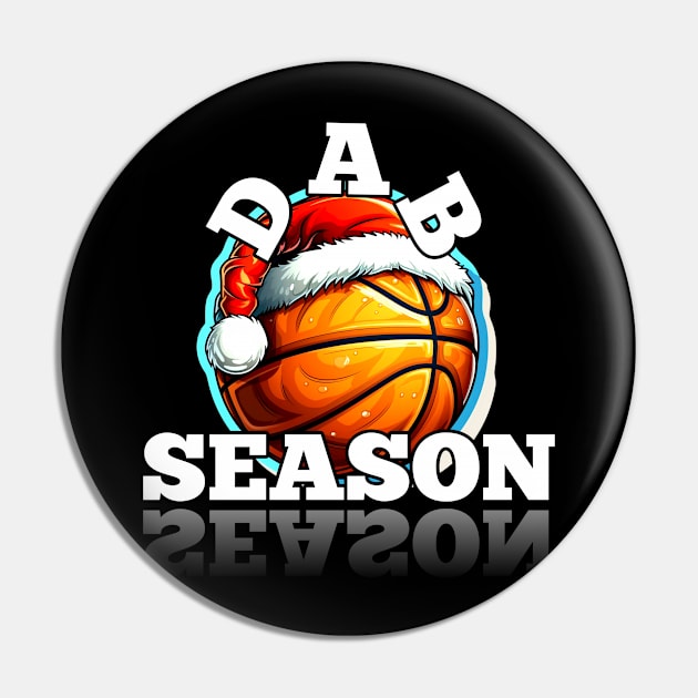 Basketball Christmas Dab Pin by MaystarUniverse