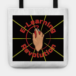 Elearning revolution logo Tote