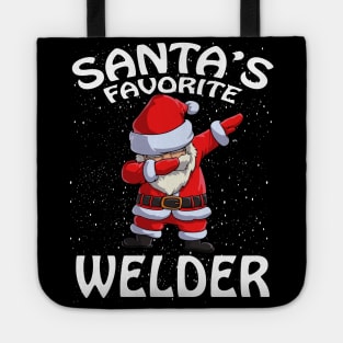 Santas Favorite Welder Christmas Tote