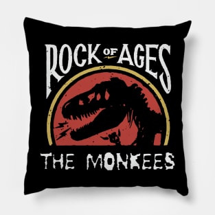 monkees rock on ages Pillow