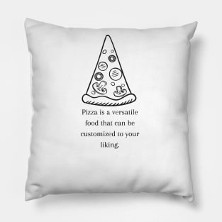 Pizza Love: Inspiring Quotes and Images to Indulge Your Passion Pillow