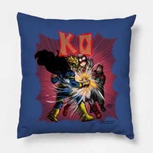 Cock Knocked Out Pillow