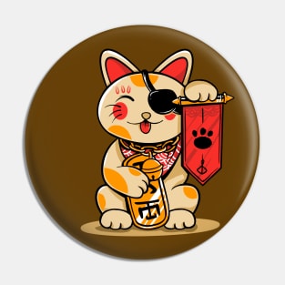 Lucky Cat Pirates (Maneki Neko) Pin