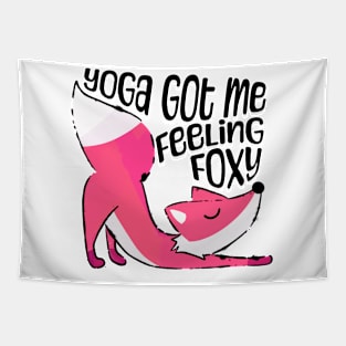 Foxy Yoga Tapestry