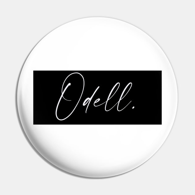 Odell Name, Odell Birthday Pin by flowertafy