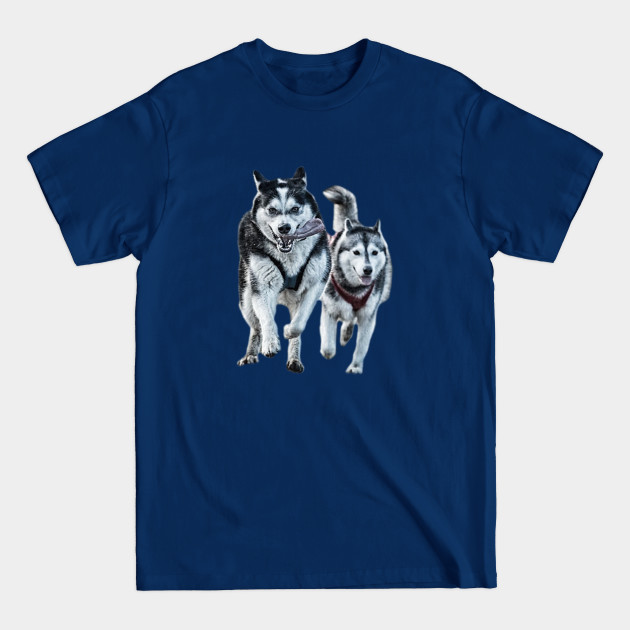 Disover Siberian Huskies - Siberian Husky - T-Shirt