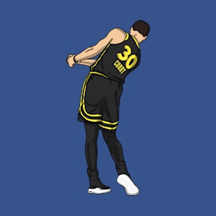 Steph Curry Golf Celebration Back T-Shirt