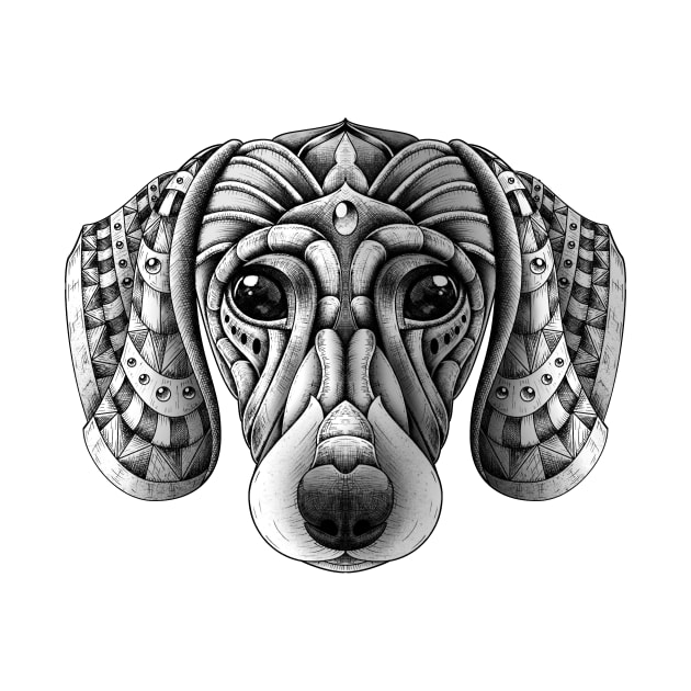 Ornate Dachshund by Psydrian