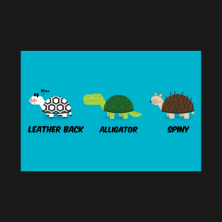 Turtle types version 2/2 selection T-Shirt