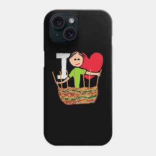 I Love Basket Weaving Phone Case
