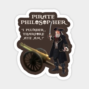 Pirate Philosopher Magnet