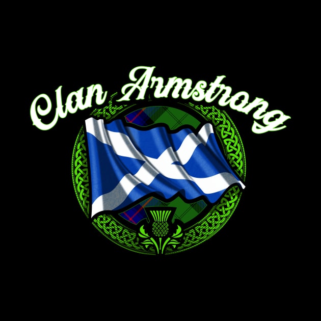 Scottish Flag Clan Armstrong by Celtic Folk