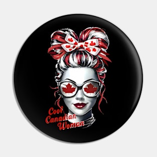 canadian woman Pin