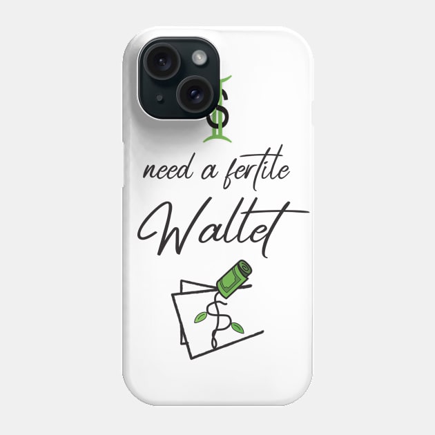 Fertile Wallet Phone Case by wisecolor