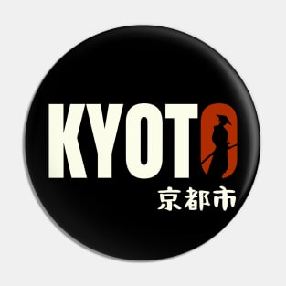 Kyoto Typography - Urban Statement Pin