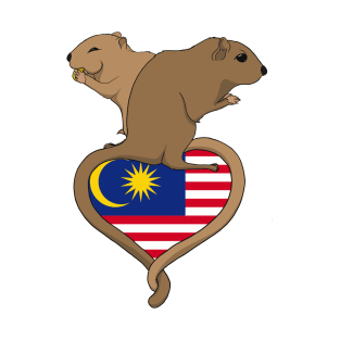 Gerbil Malaysia (dark) T-Shirt