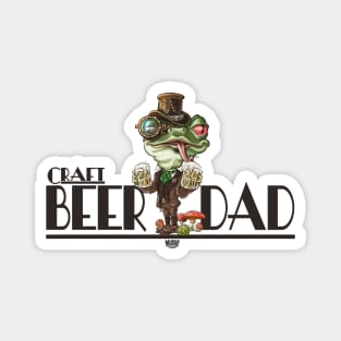 Craft Beer Frog Dad Magnet