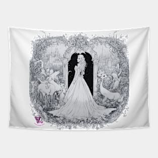 Woods Princess Tapestry