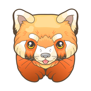 little cute red panda T-Shirt